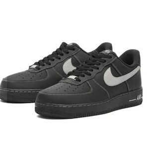 Nike Air Force 1 Low ‘07 LV8 Black/Gray/Black Men's Size 12 Like New Condition!